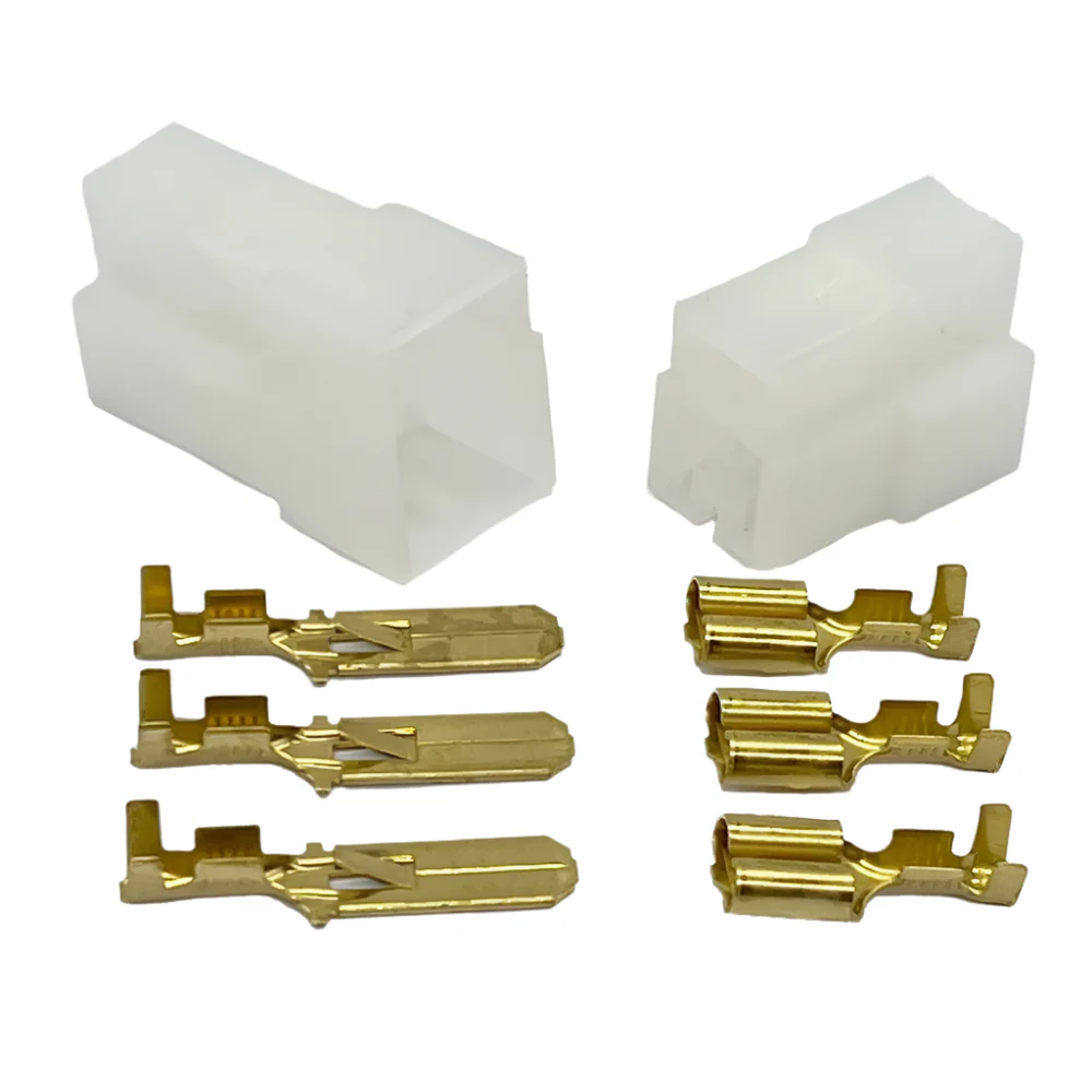 Multipin Wiring Connectors 3 Way Pack Of 5