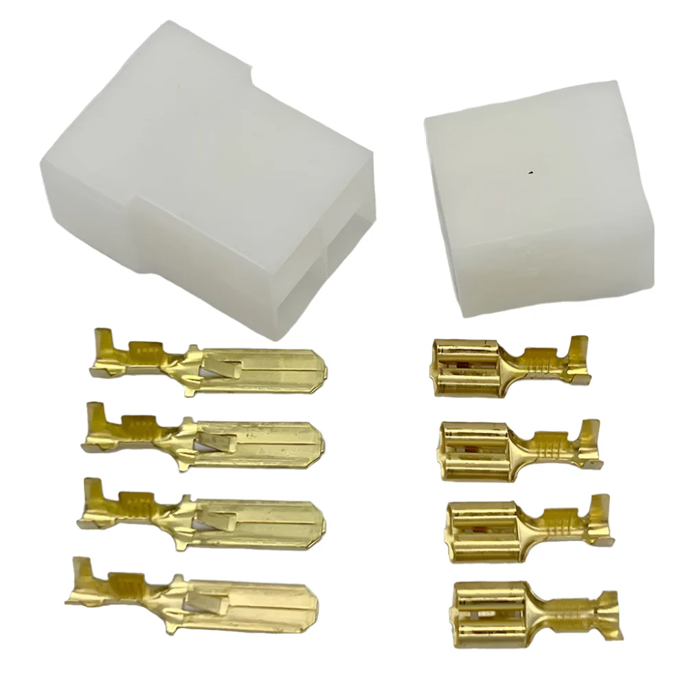 Multipin Wiring Connectors 4 Way Pack Of 5