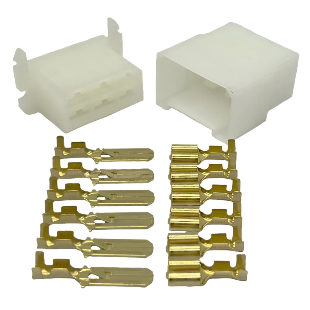 Multipin Wiring Connectors 6 Way Pack Of 5