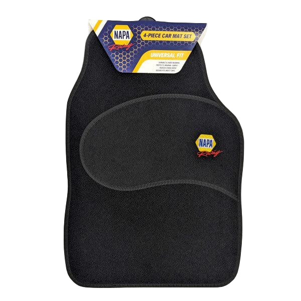 Napa Racing Universal 4pc Car Mat Set with Banding