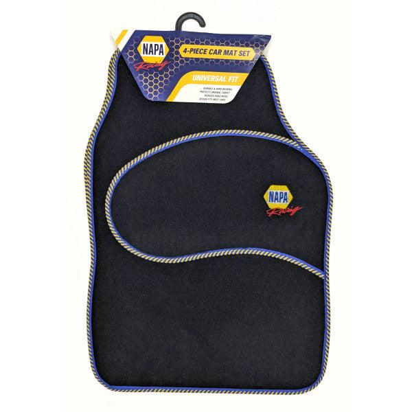 Napa Racing Universal 4pc Car Mat Set with Banding - Image 2