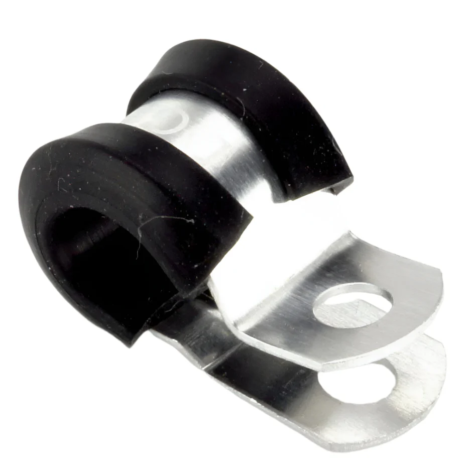 Natural Anodised Aluminium P-Clip 5 - 25mm Choose Size - Image 3