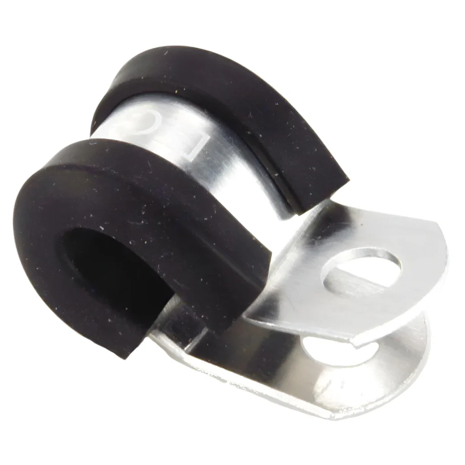 Natural Anodised Aluminium P-Clip 5 - 25mm Choose Size - Image 5