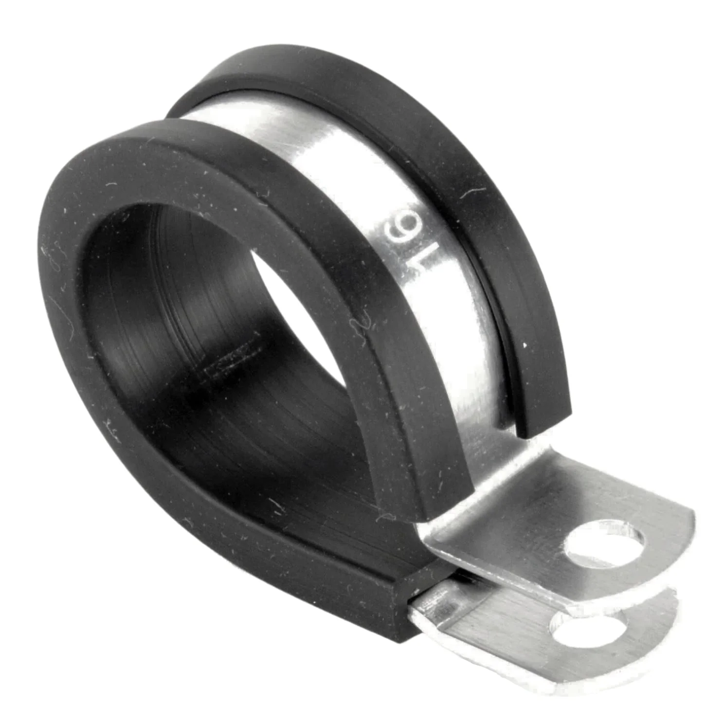 Natural Anodised Aluminium P-Clip 5 - 25mm Choose Size - Image 9