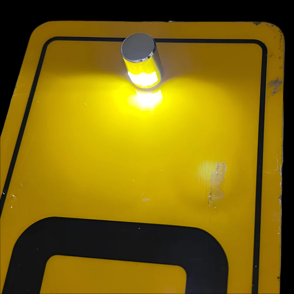 Chrome LED Number Plate Bolt Lights - Image 3