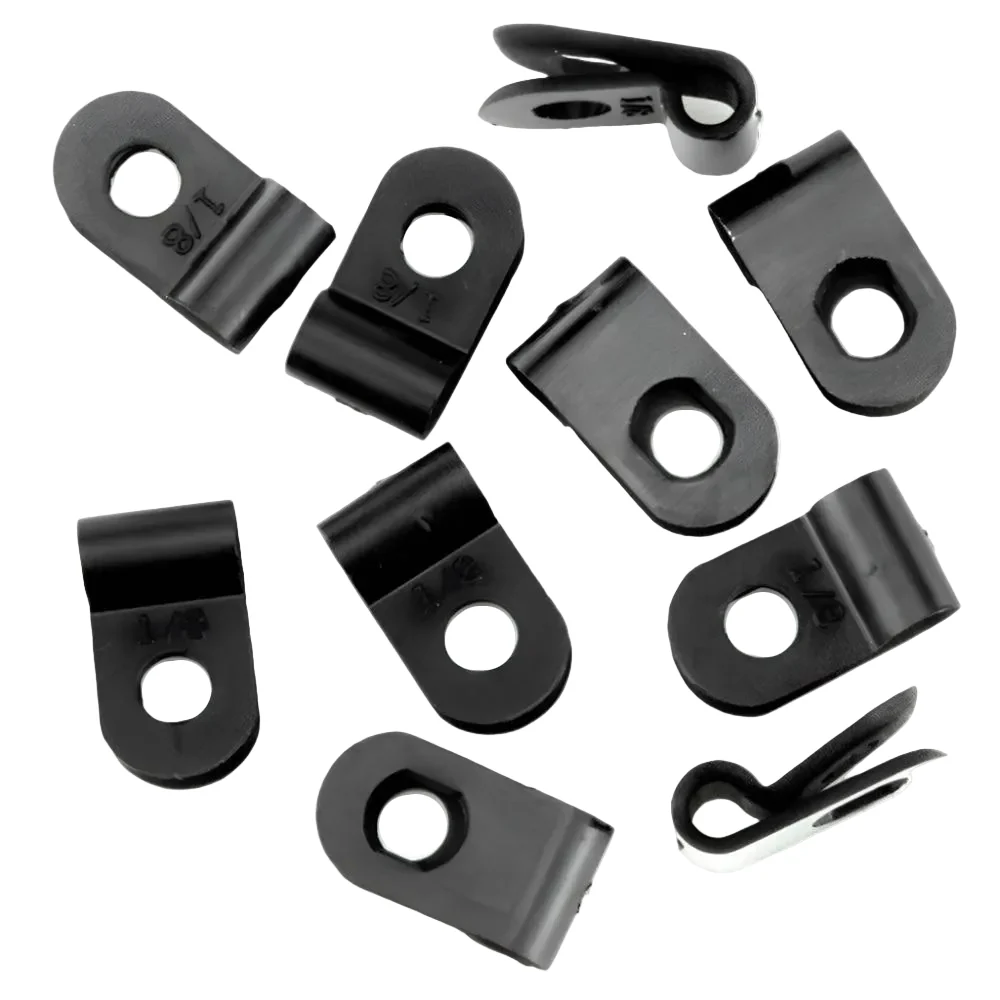 Nylon P-Clips Pack of 10 - Various Sizes