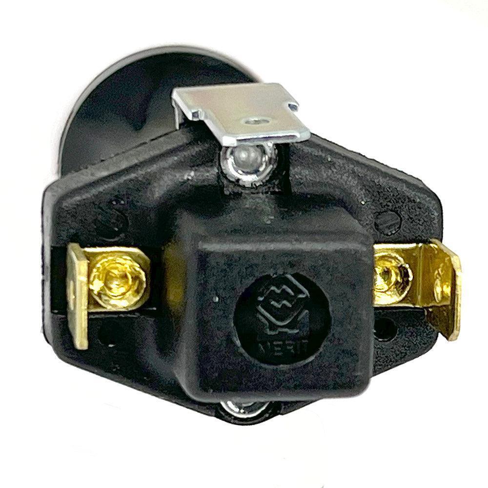 ON-OFF Illuminated Push-Pull Switch GREEN - Image 2