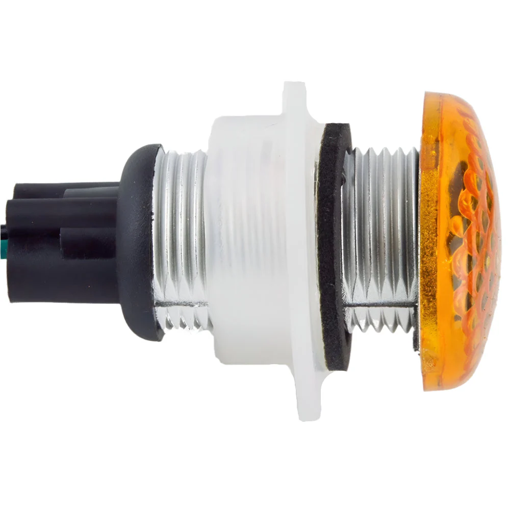 Oval Indicators/Side Repeaters 37mm x 29mm AMBER - Image 2