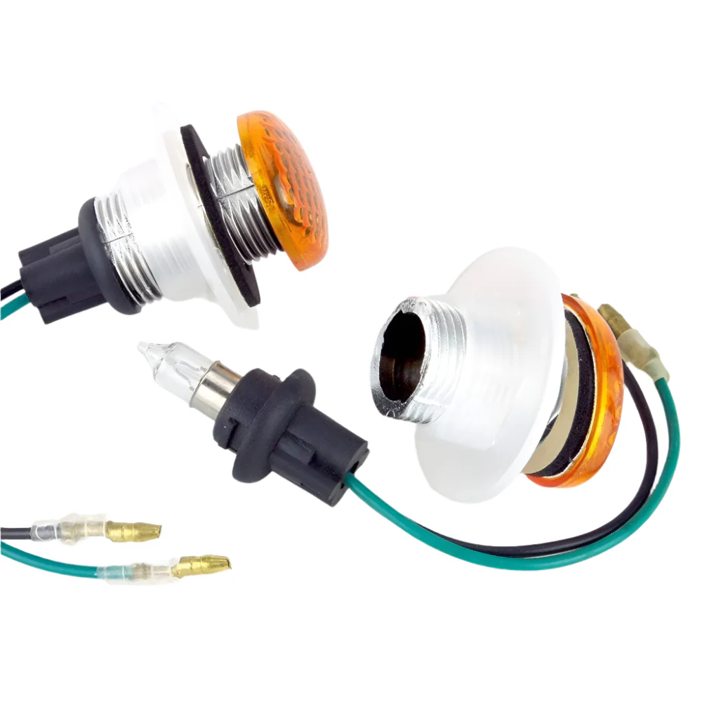 Oval Indicators/Side Repeaters 37mm x 29mm AMBER - Image 4