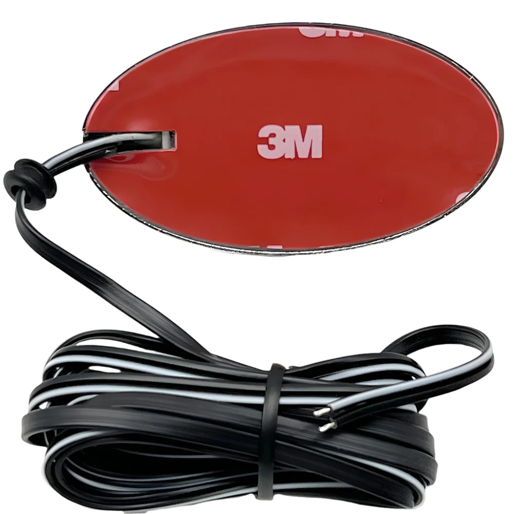 Oval LED Side Repeaters With Chrome Surround 67mm - Image 4