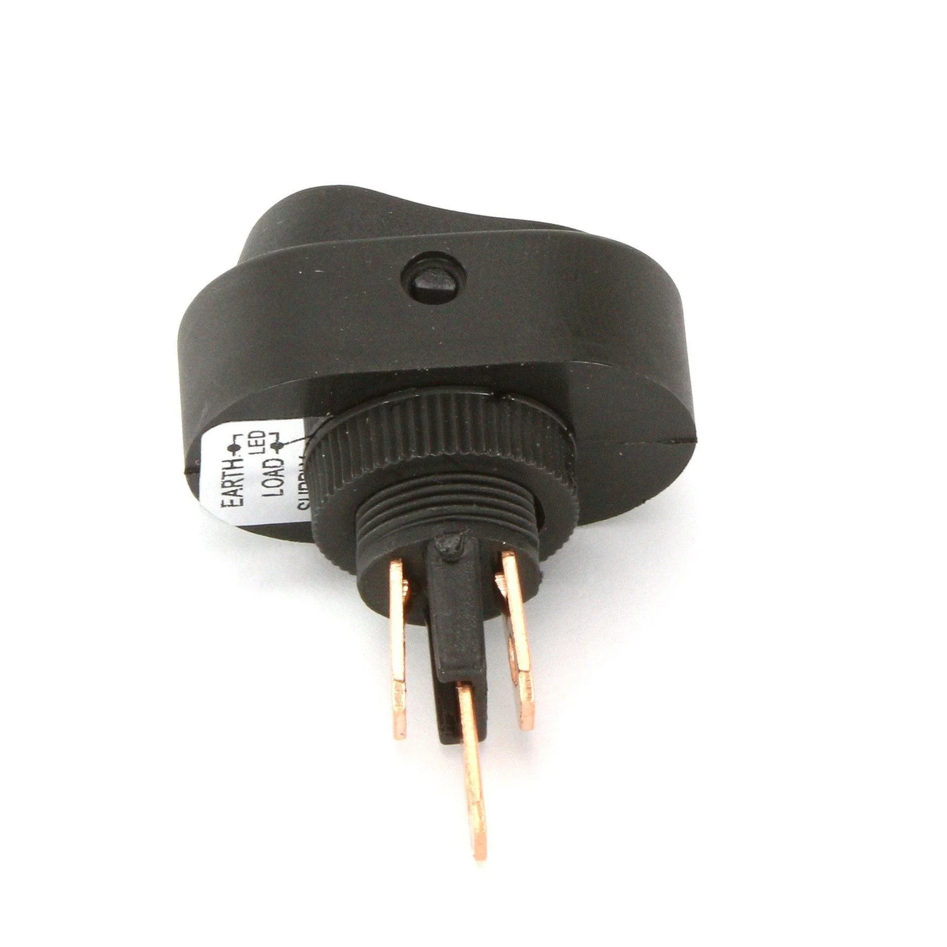 Oval Rocker Switch Amber - Image 3