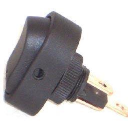 Oval Rocker Switch Illuminated Red  Fan - Image 2
