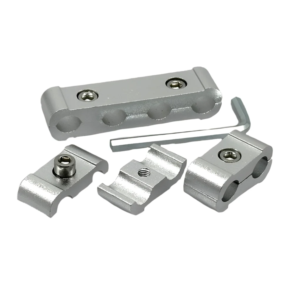 One 4 Way and Two 2 Way 8mm Cable or Hose Separators - Image 2
