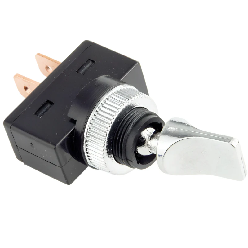 Paddle Toggle Switch On/Off Chrome