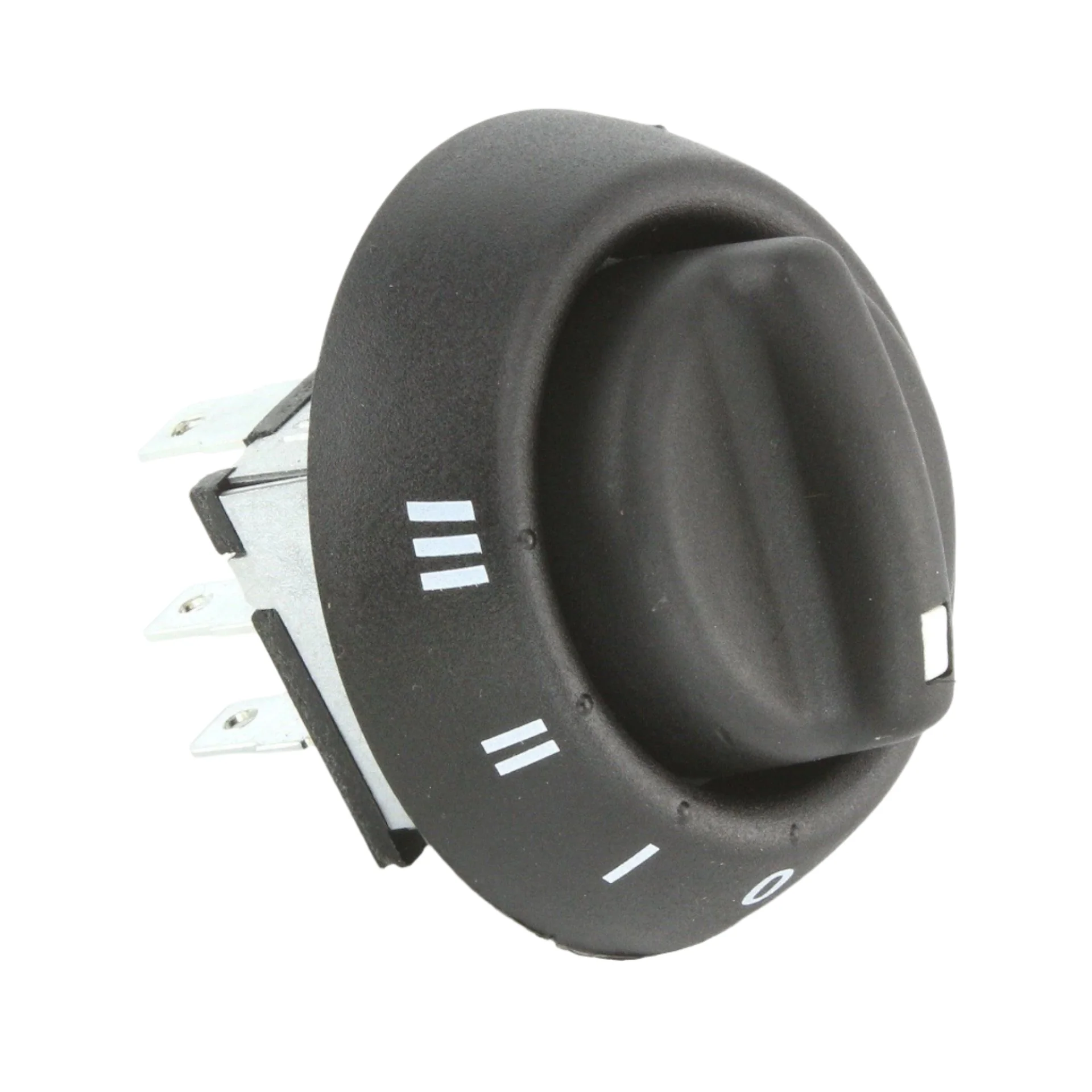 Plastic Knob and Bezel 3 Speed Rotary Heater Fan Switch