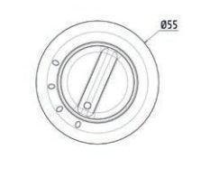 Plastic Knob and Bezel 3 Speed Rotary Heater Fan Switch - Image 8