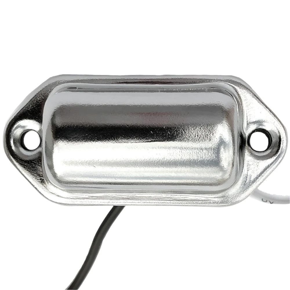 Plated Brass LED Rear Number Plate Light - Image 4