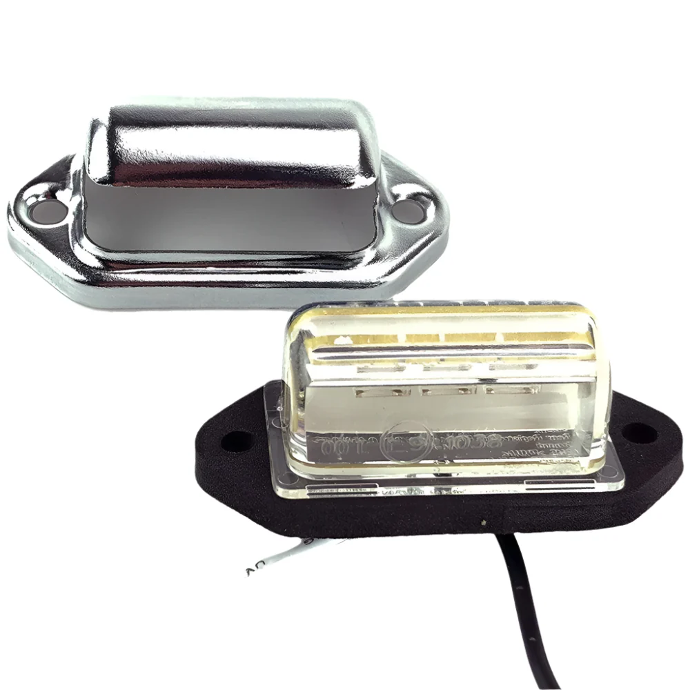 Plated Brass LED Rear Number Plate Light - Image 5