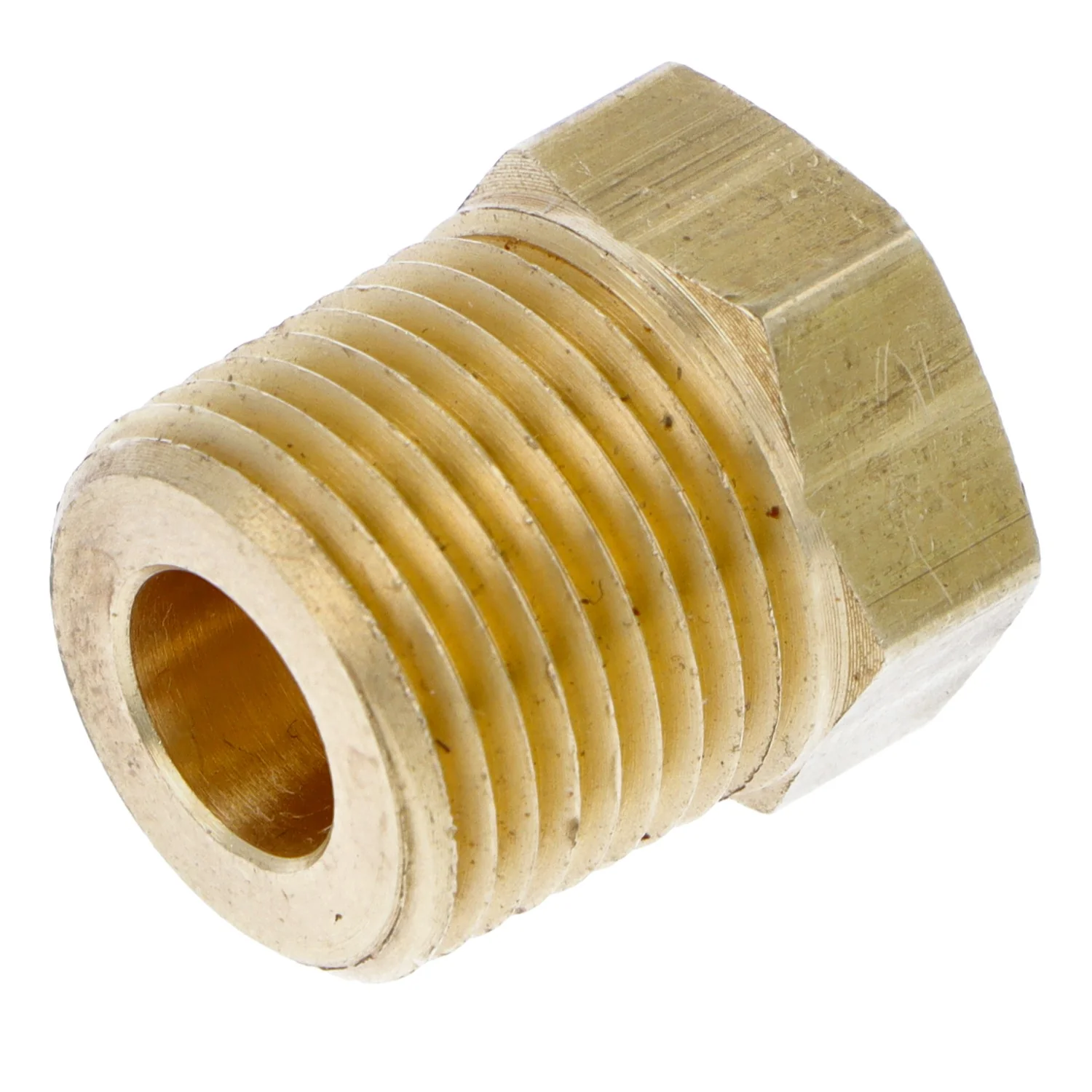 Brass  Adapter 3/8 NPT Male to 1/8 NPT Female - Image 2