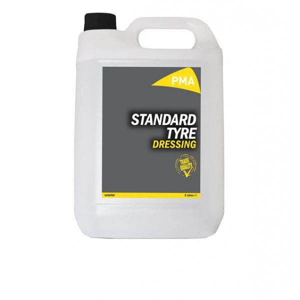 PMA Tyre Dressing - 5L - Restores a Natural Sheen to Tyres, Mats & Rubber