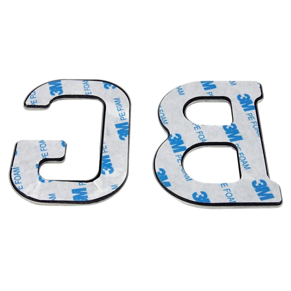 Pressed Stainless Steel GB Badge - Image 2