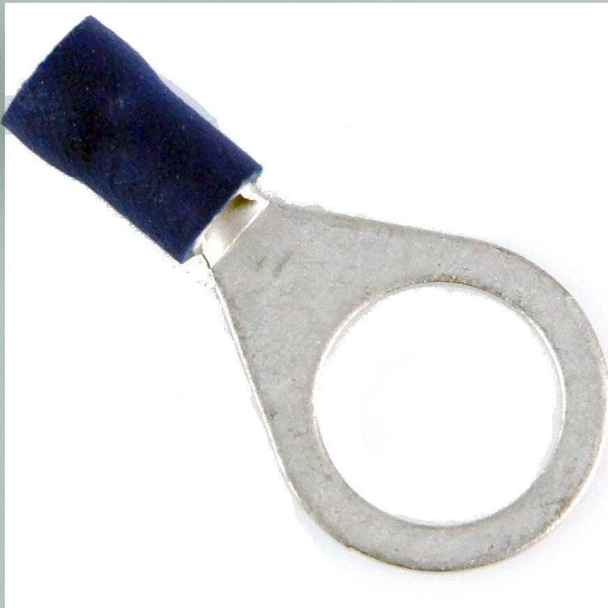 Pre Insulated 10mm Crimp Ring Terminals 50pcs - Image 3