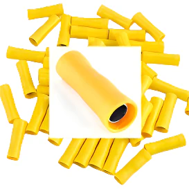 Pre Insulated Yellow Female Bullet. Pack of 50 - Image 2