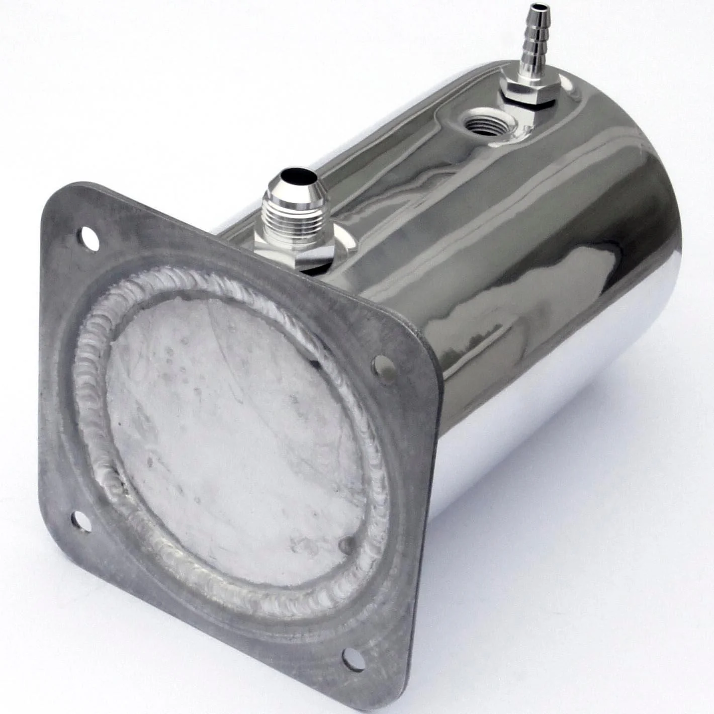 Pressed Aluminium Fuel Swirl Pot Surge Tank - Image 2