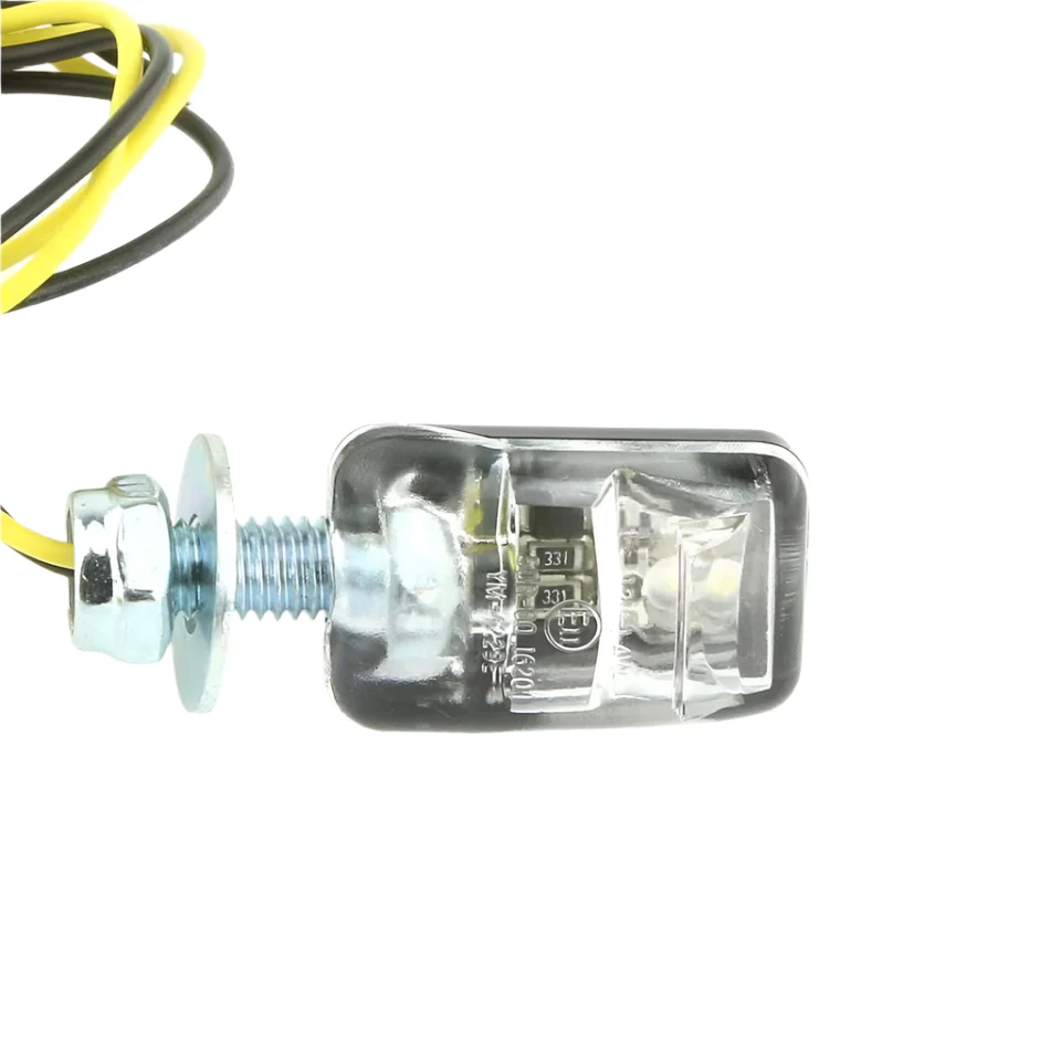 Prismatic LED Number Plate Lamp Black Case 29mm - Image 4