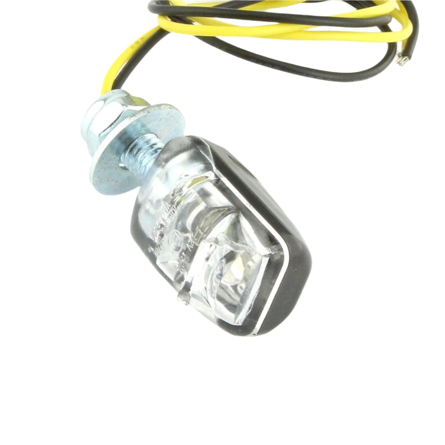 Prismatic LED Number Plate Lamp Black Case 29mm - Image 5
