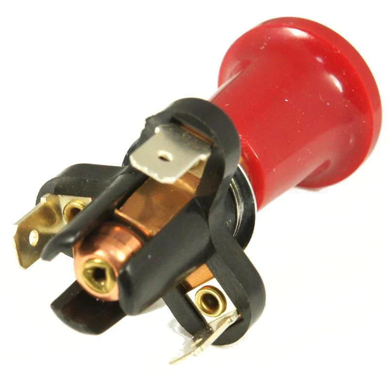 Push Pull Hazard Switch 24mm Red - Image 2