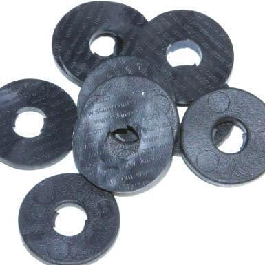 PVC Plastic Washers Pack Of 10 - Various Sizes - Image 3