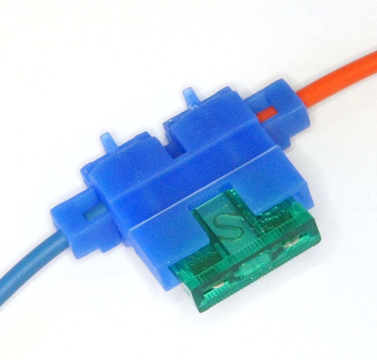 Quick Splice Inline Fuse Holders Red And Blue - Image 2