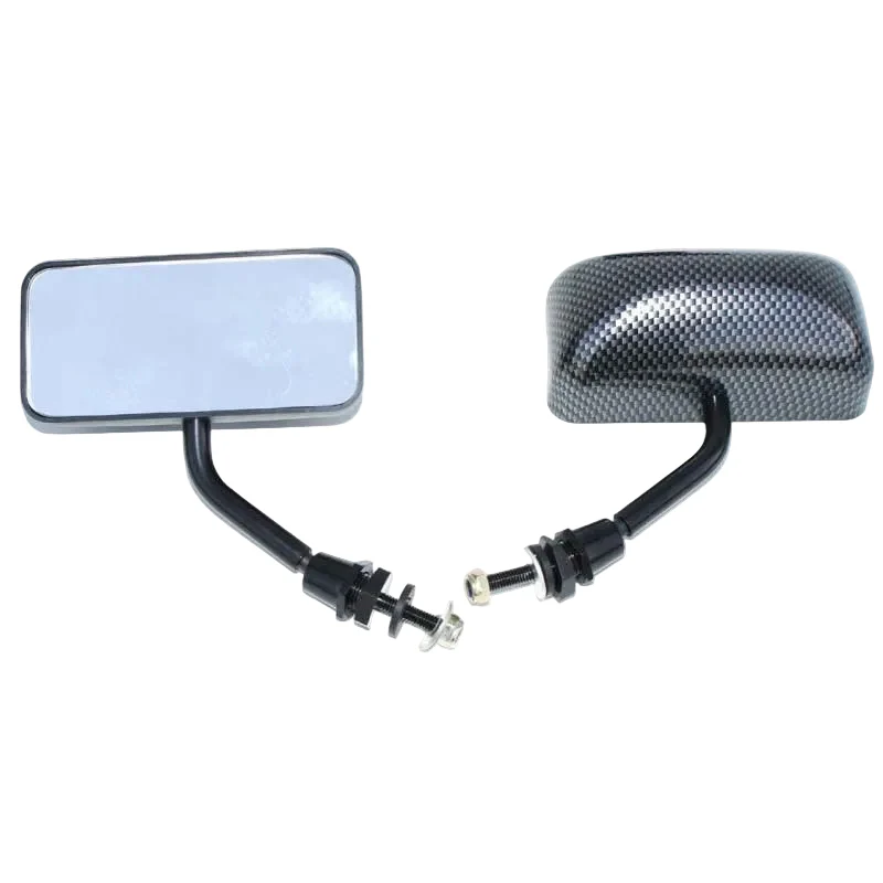 Race Style Side Mirror Carbon Effect 190mm - Image 2
