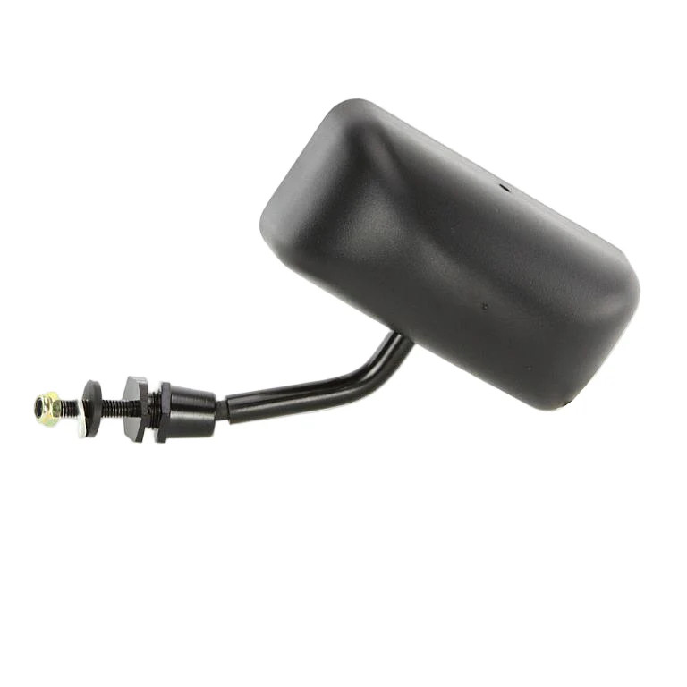 Race Style Side Mirror Satin Black 190mm