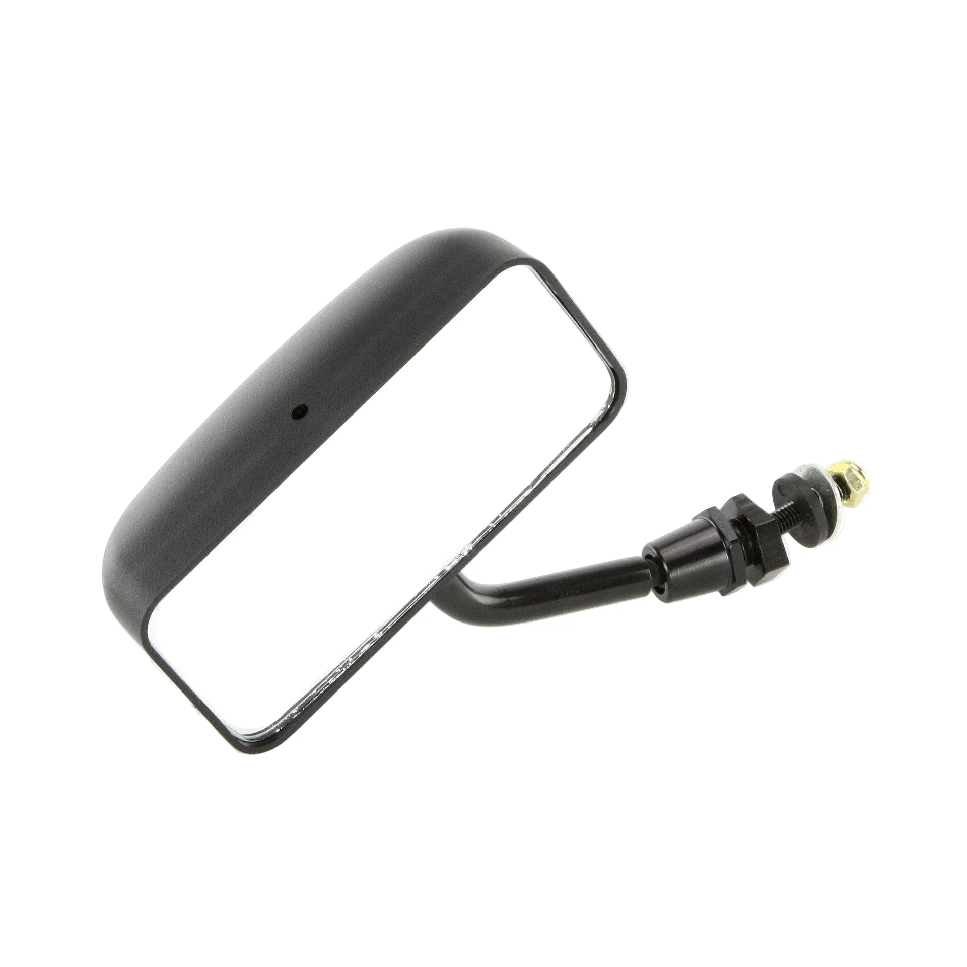 Race Style Side Mirror Satin Black 190mm - Image 4