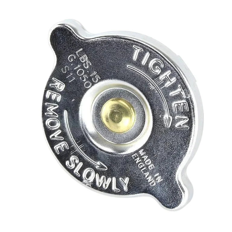 Radiator Cap (CHROME) Rubber Upper Seal 15lb - Image 3