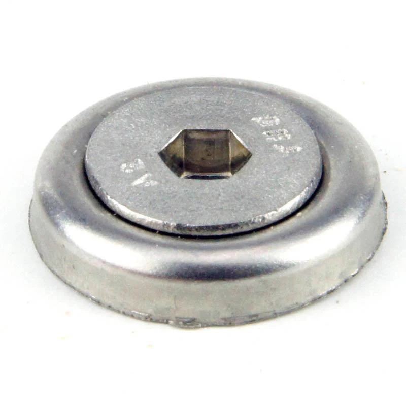 Raised Stainless Screwcups Pack of 10 - Image 2