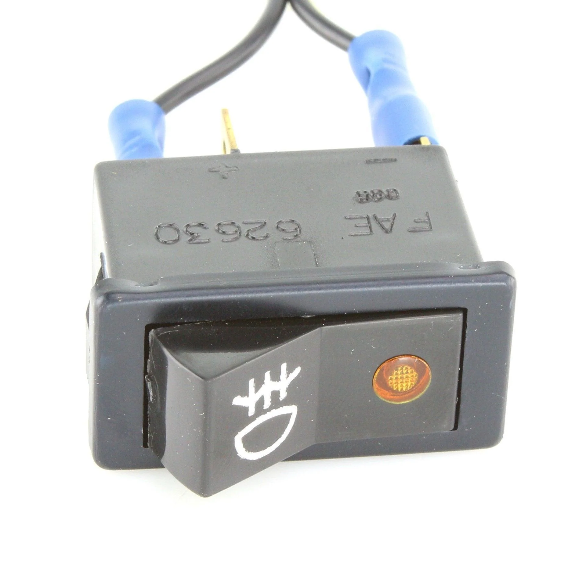 Rear Fog Rocker Switch Rectangular With Amber Warning Light - Image 4