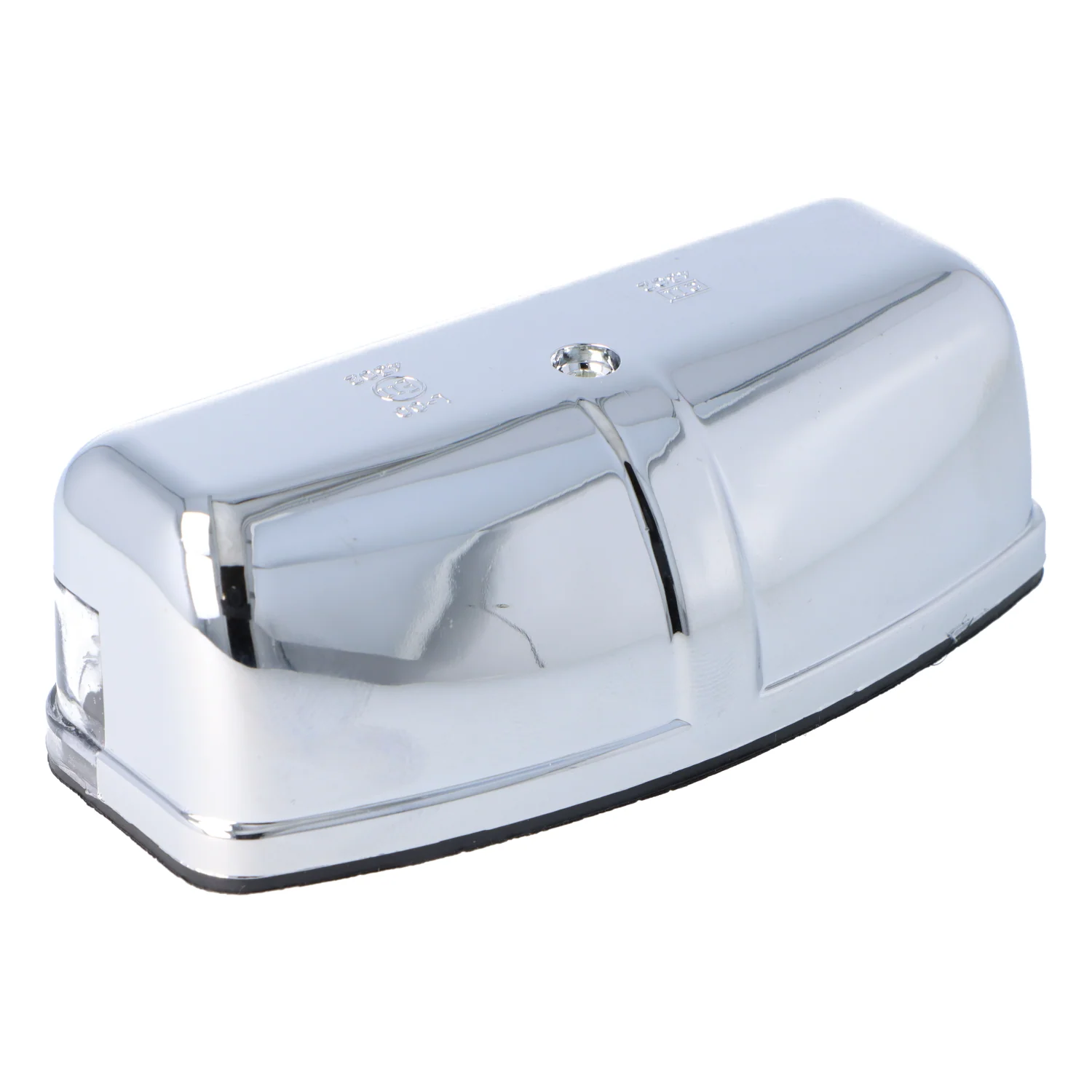 Rear Number Plate Lamp Chrome 110mm