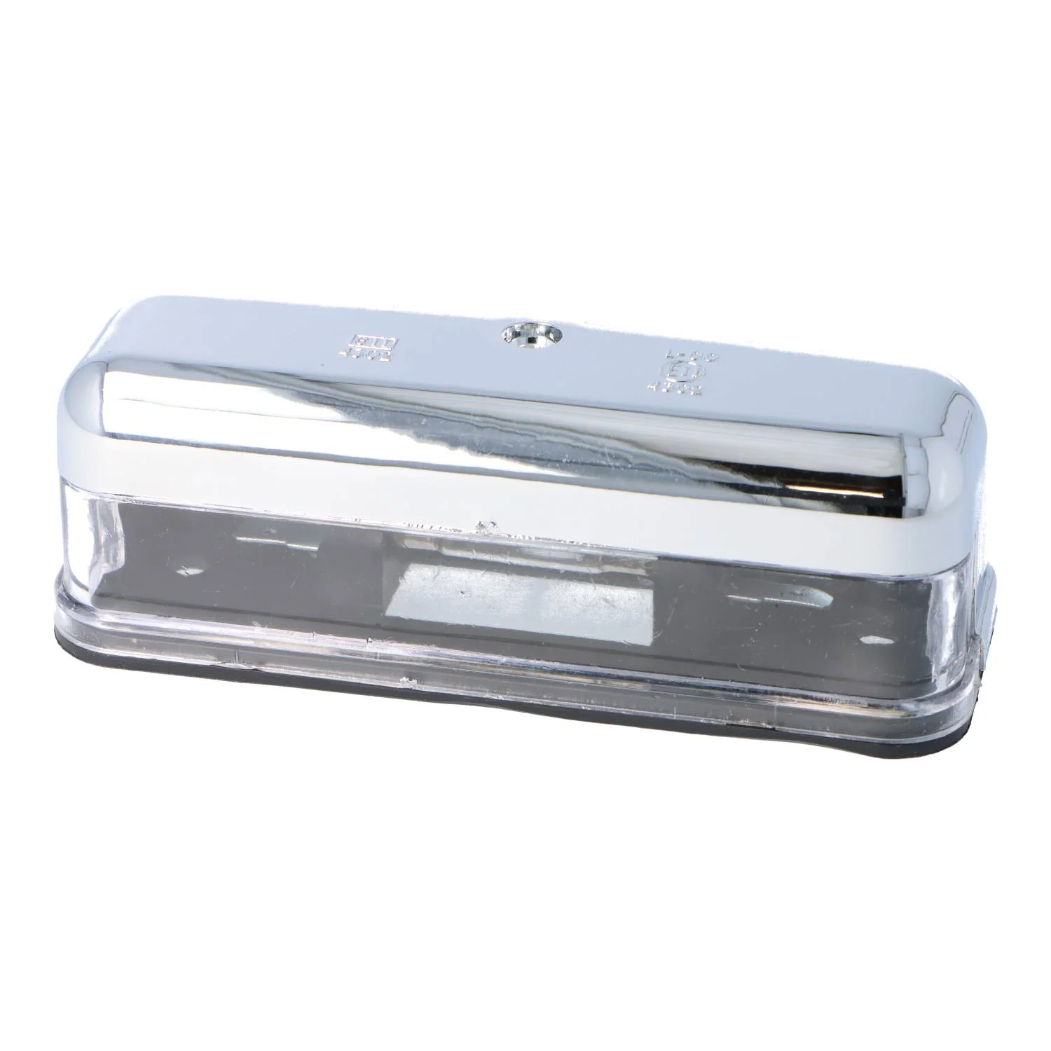 Rear Number Plate Lamp Chrome 110mm - Image 3