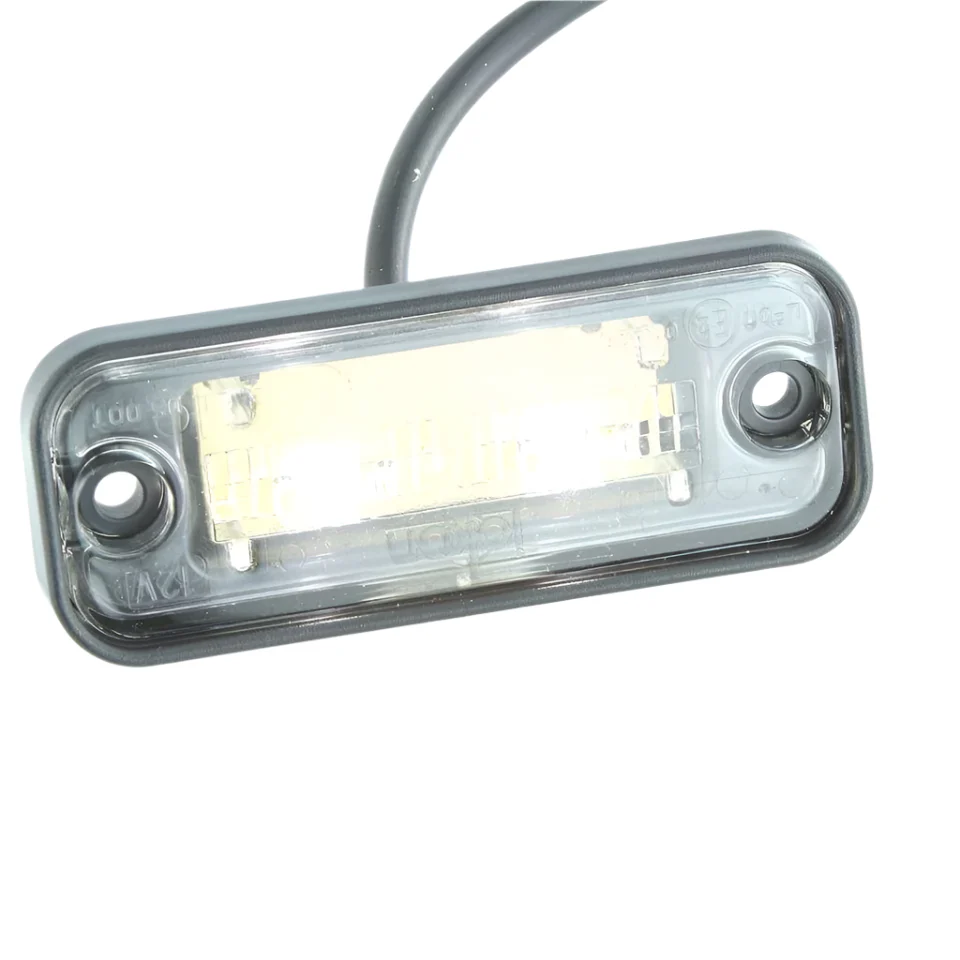 Recess Mount LED Number Plate Light 82mm