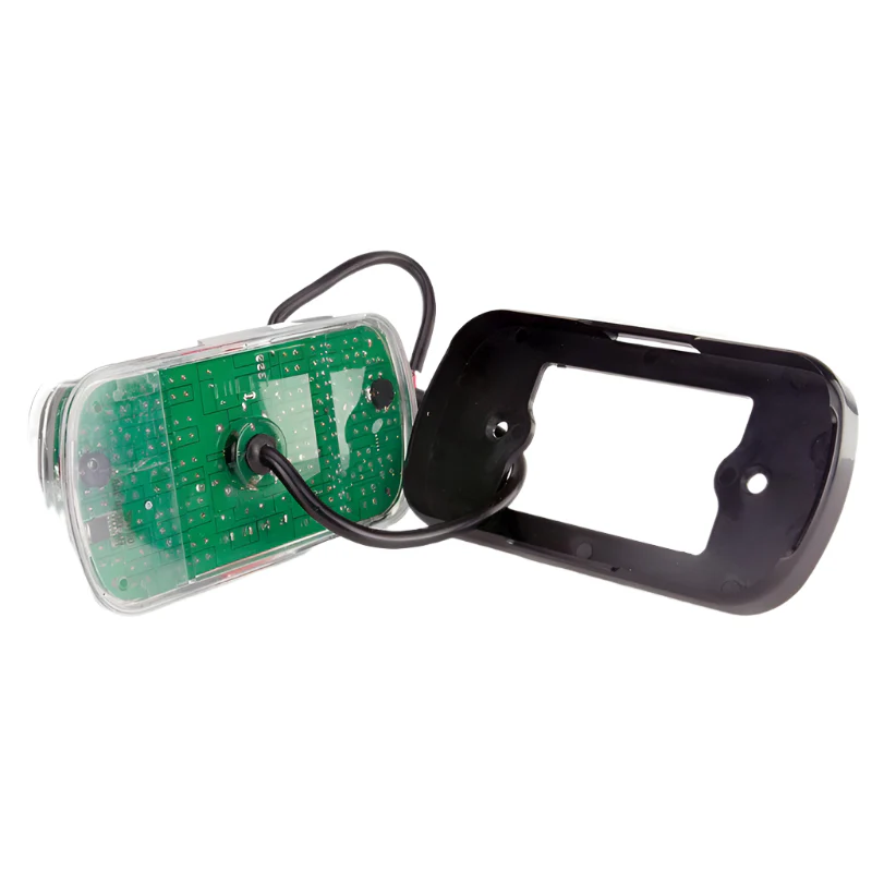 Clear Lens Rectangular LED Stop Tail Indicator Lamps With Reflector 158mm - Image 4