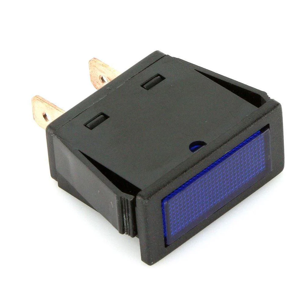 Rectangular Warning Light Blue - Image 2