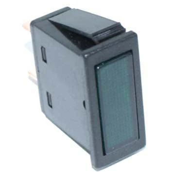 Rectangular Warning Light Green