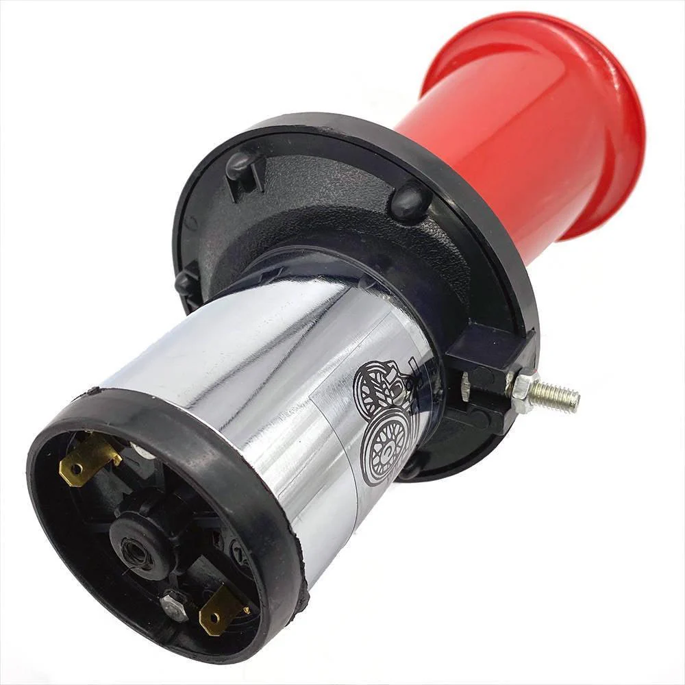 Red 12v Klaxon Horn Arooogah - Image 3
