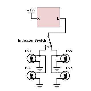 Red 2 Pin LED Flasher Relay 30 Watt Max - Image 2
