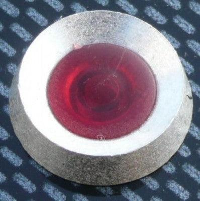 Red Aluminium Bezel Small Warning Light - Image 3