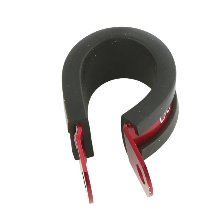 Red Anodised Aluminium P-Clip 5 - 25mm Choose Size - Image 12