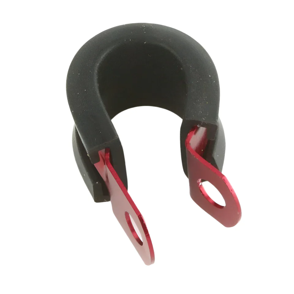 Red Anodised Aluminium P-Clip 5 - 25mm Choose Size - Image 18